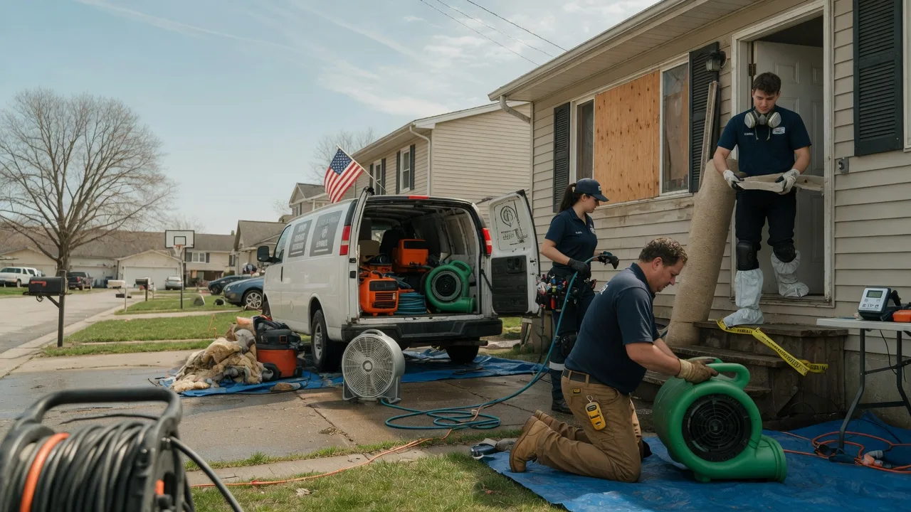 Water Damage Restoration in South Sioux City, NE near me